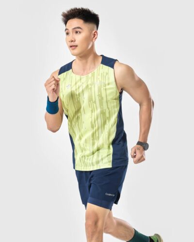 Áo Singlet chạy bộ Advanced Vent Tech Graphic Pixel